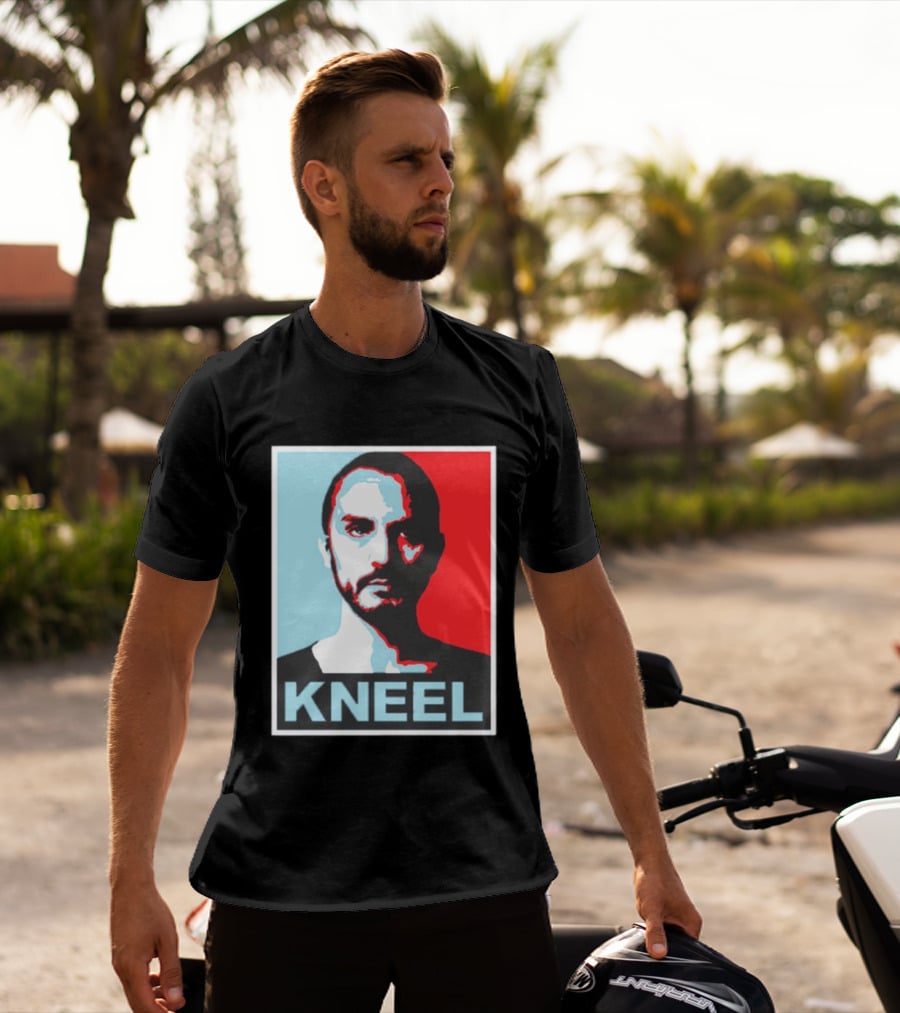 Kneel Before Zod Iconic Propaganda Style Fairy Tale Villain T-Shirt