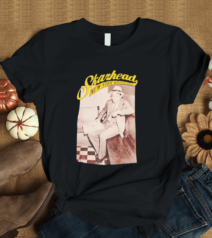 Skarhead New York Hardcore Vintage Gangster T-Shirt