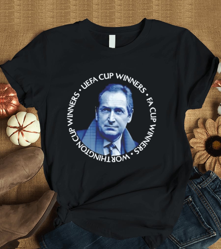 UEFA Cup Winners FA Cup Winners Worthington Cup Winners T-Shirt