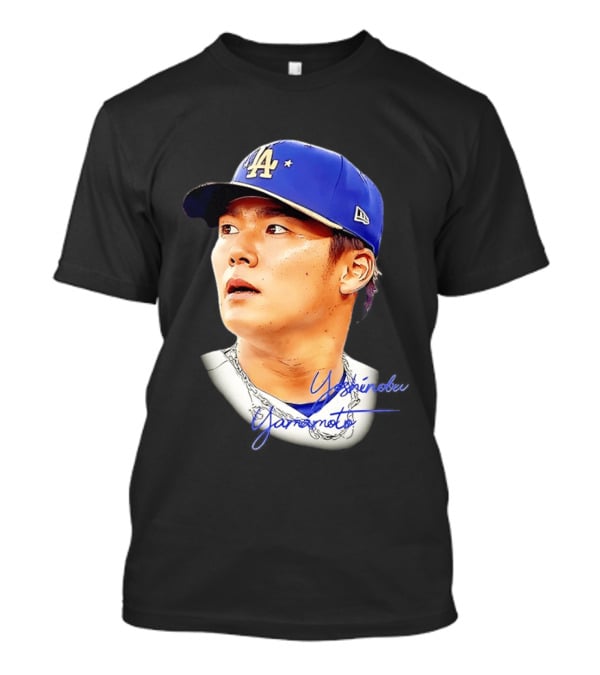Yoshinobu Yamamoto Los Angeles Dodgers Baseball Player T-Shirt