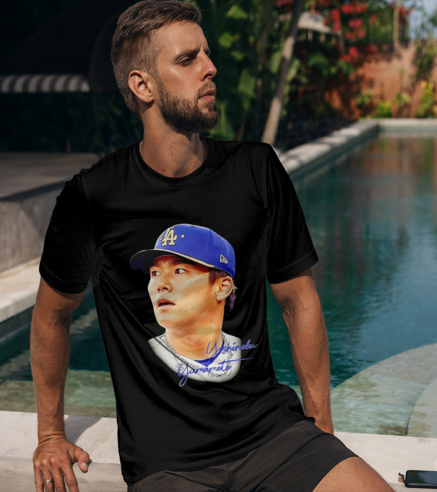 Yoshinobu Yamamoto Los Angeles Dodgers Baseball Player T-Shirt