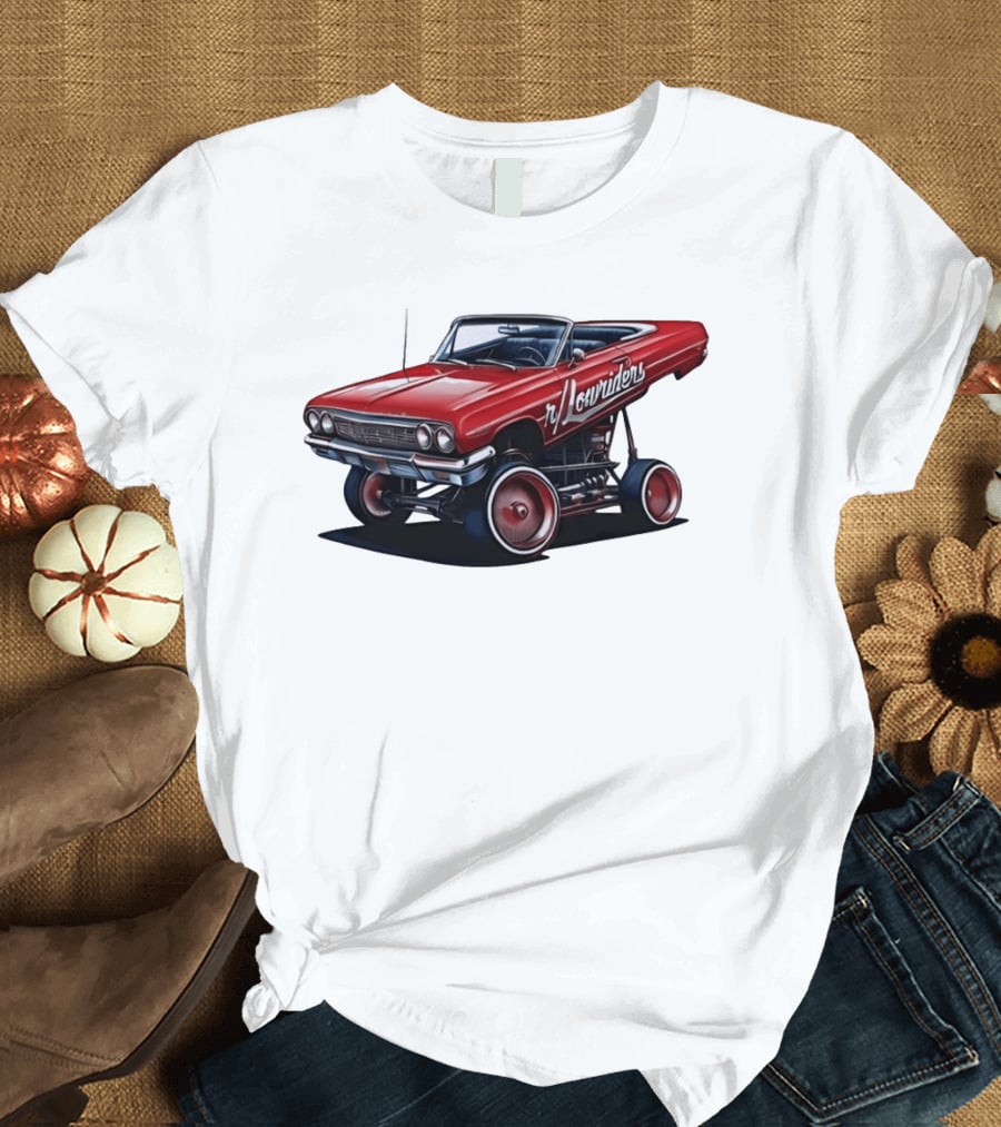 1964 Chevrolet Impala R/Lowriders Muscle Car Convertible T-Shirt