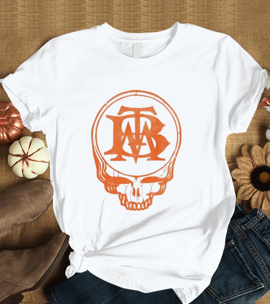 Big Thunder Mountain Grateful Dead Skull Logo Collaboration T-Shirt