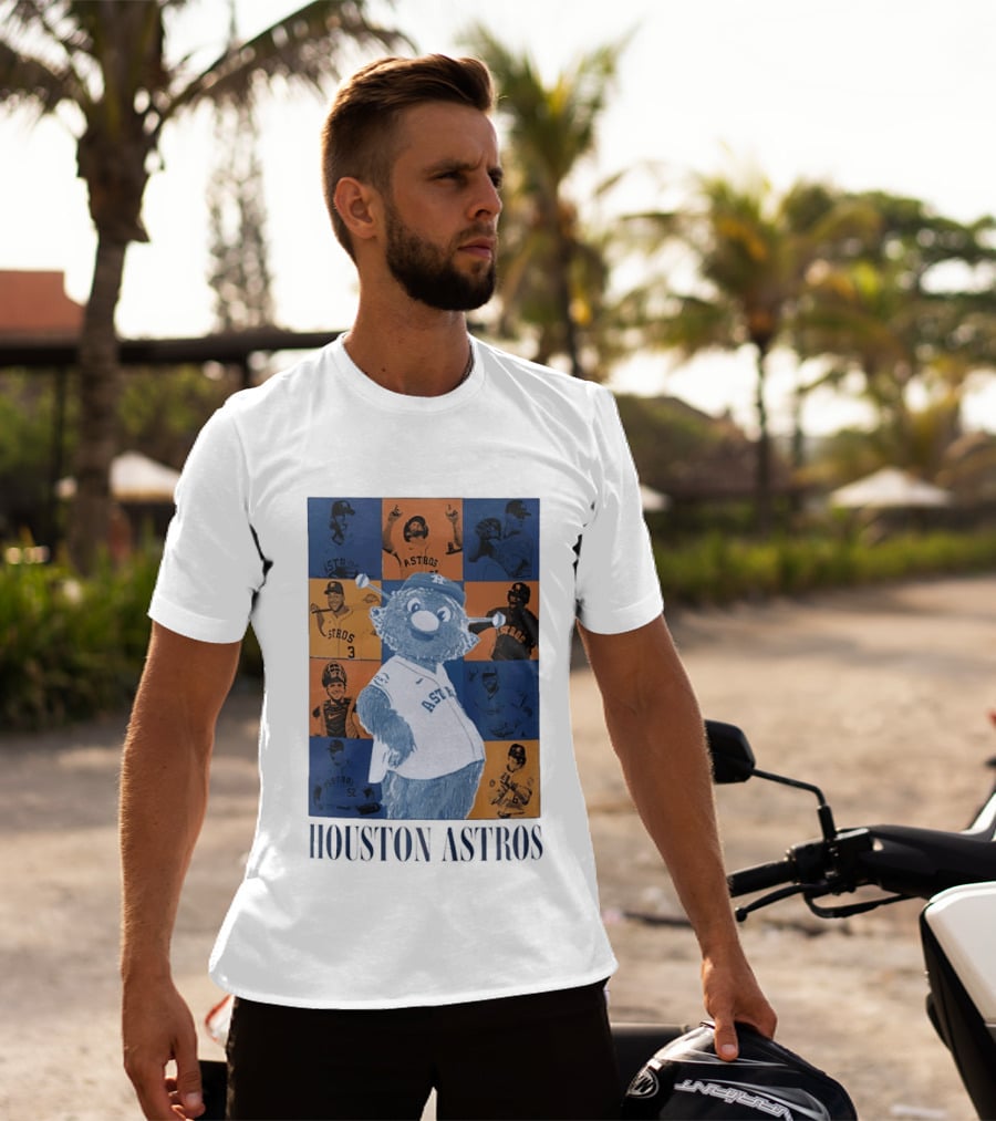 Houston Astros Eras Tour 2026 Legend Collage T-Shirt