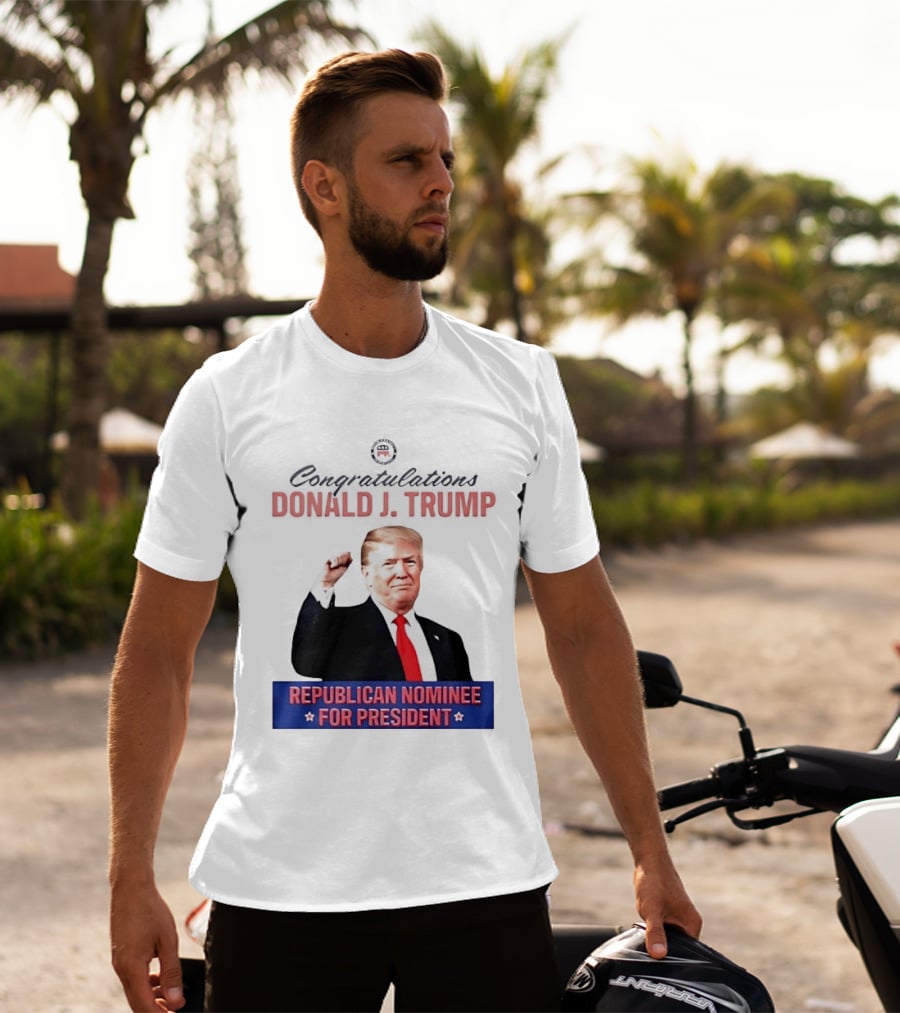 Donald J Trump Republican Nominee For President Conservatives T-Shirt