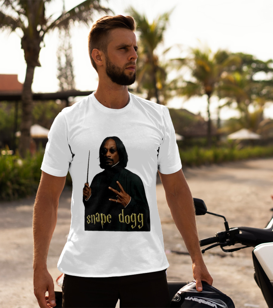 Snape Dogg Snoop Dogg Wizard Mashup Humor T-Shirt