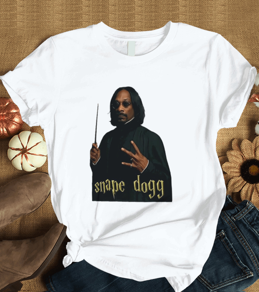 Snape Dogg Snoop Dogg Wizard Mashup Humor T-Shirt