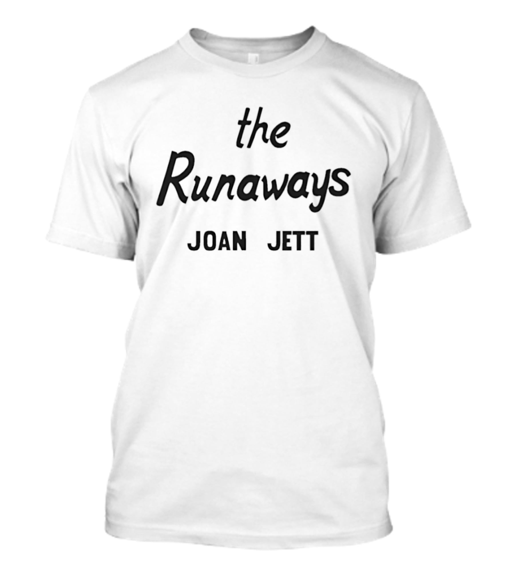 Joan Jett The Runaways Band Collaboration T-Shirt