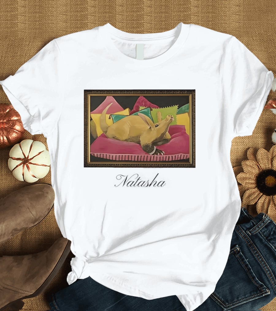 Natasha Painting Photo Flame Armadillo On Pillows Framed T-Shirt