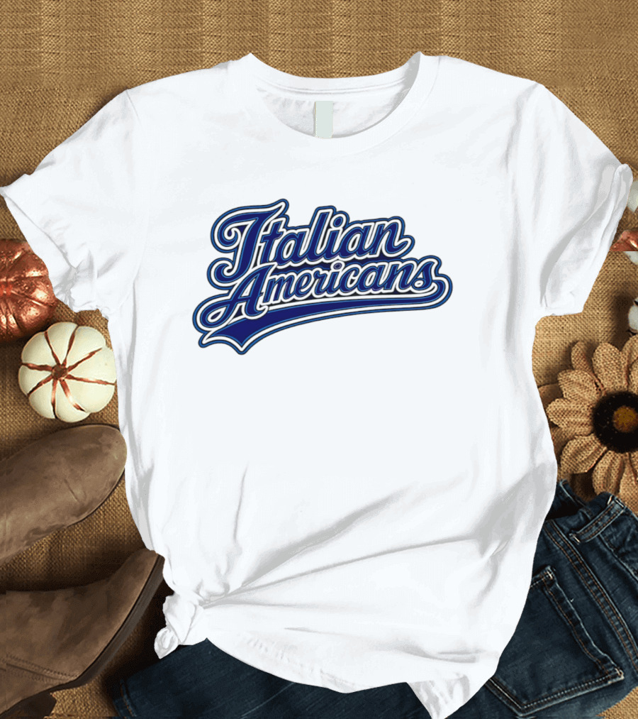 Italian Americans 2026 Baseball T-Shirt