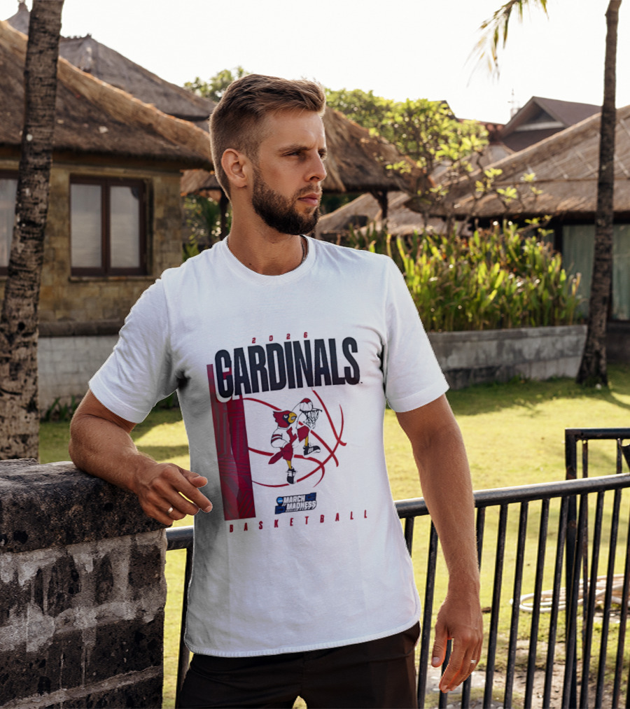 2026 Cardinals March Madness Basketball NCAA T-Shirt