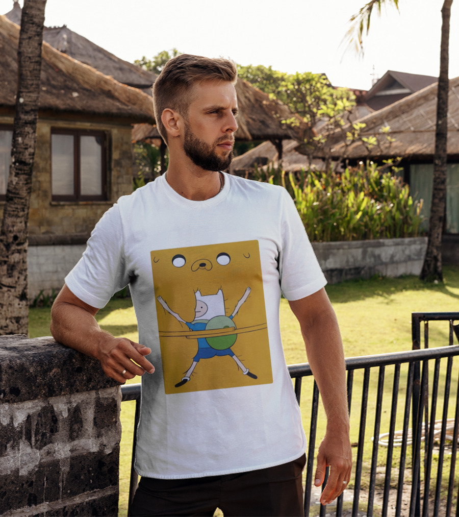 Adventure Time Finn And Jake Bro Hug T-Shirt