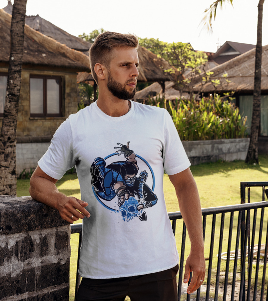 Sub Zero Mortal Kombat X Venom Amazing Spider Man 300 Cover T-Shirt