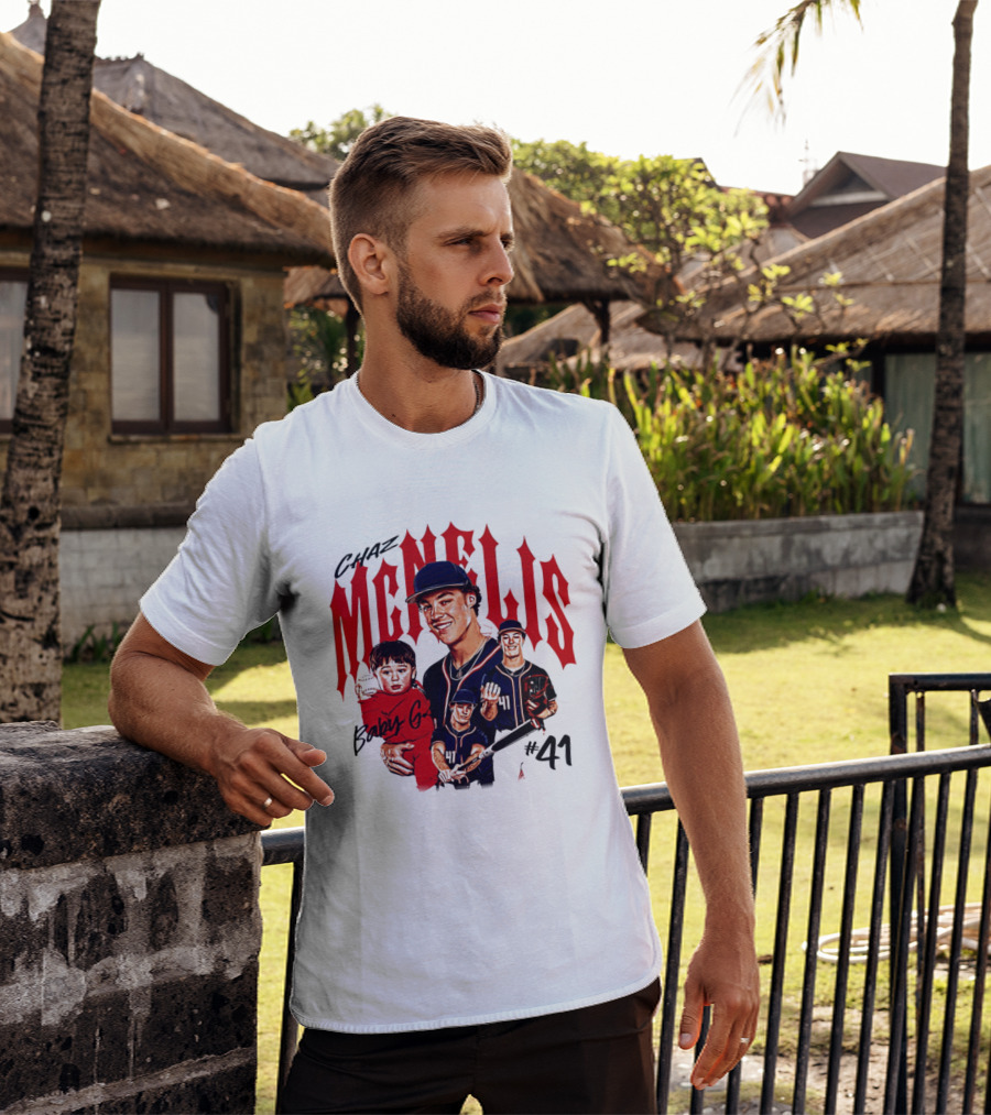 Chaz McNelis Baby G Arizona Baseball Player #41 Collage T-Shirt