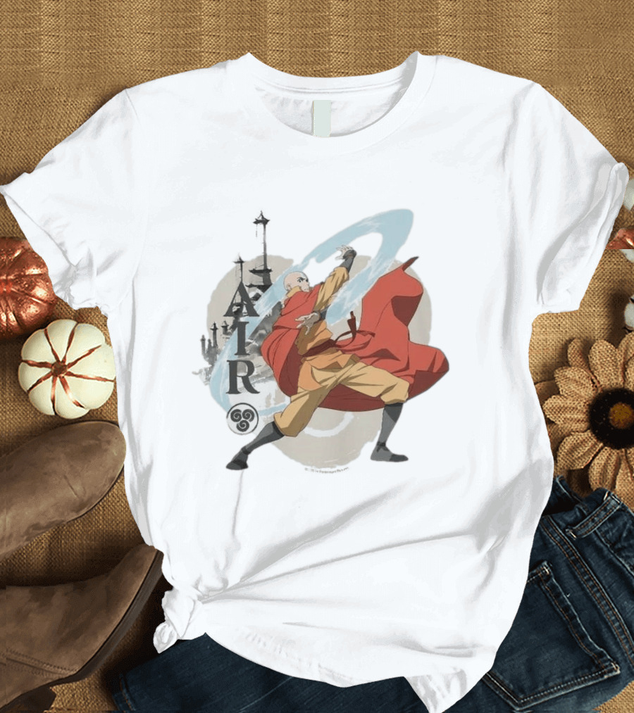 Complex Pop Avatar The Last Airbender First Look Aang Airbending T-Shirt
