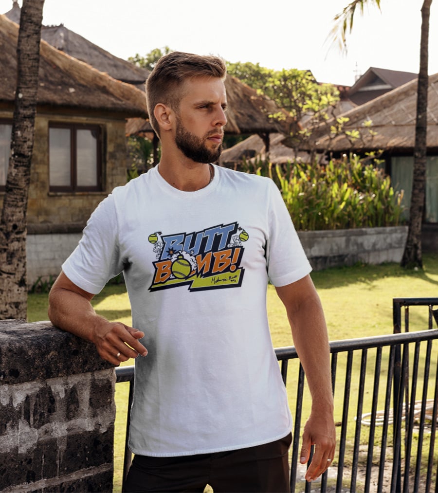 Butt Bomb Softball Explosion Melanie Butt Vols T-Shirt