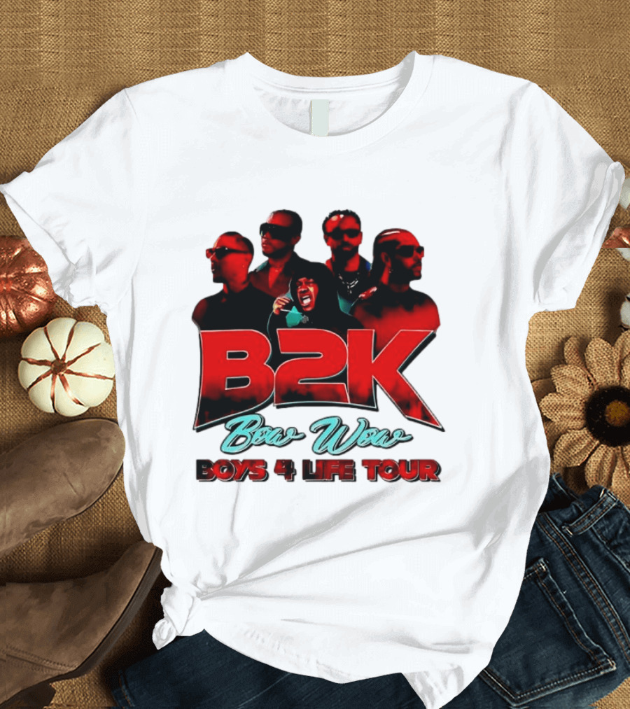 B2K Bow Wow Boys 4 Life Tour 2026 Concert T-Shirt