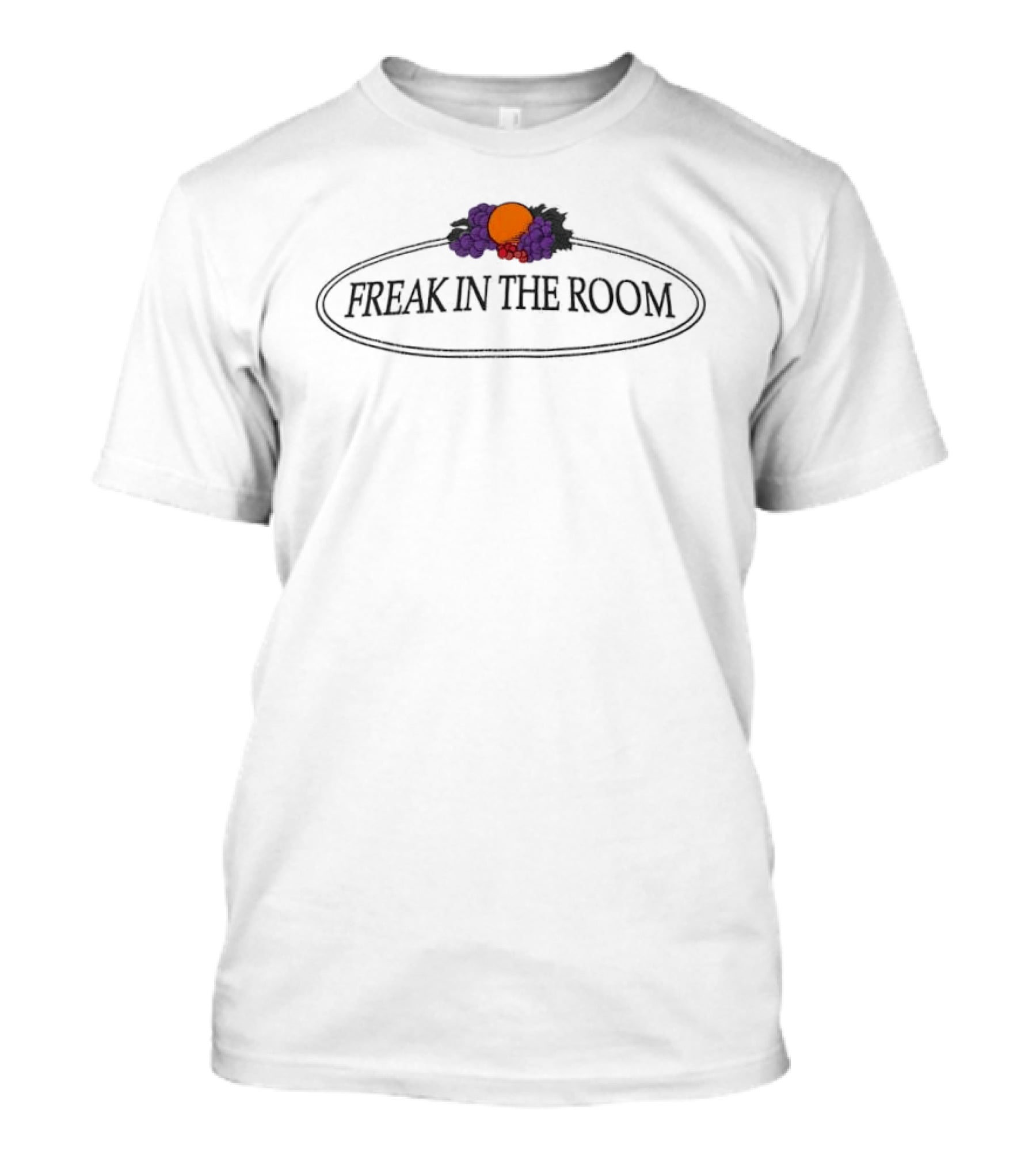 Freak In The Room Fruit Grapes And Orange T-Shirt