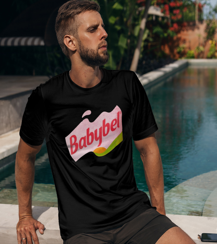 Babybel Snack Cheese Retro Style Branding T-Shirt