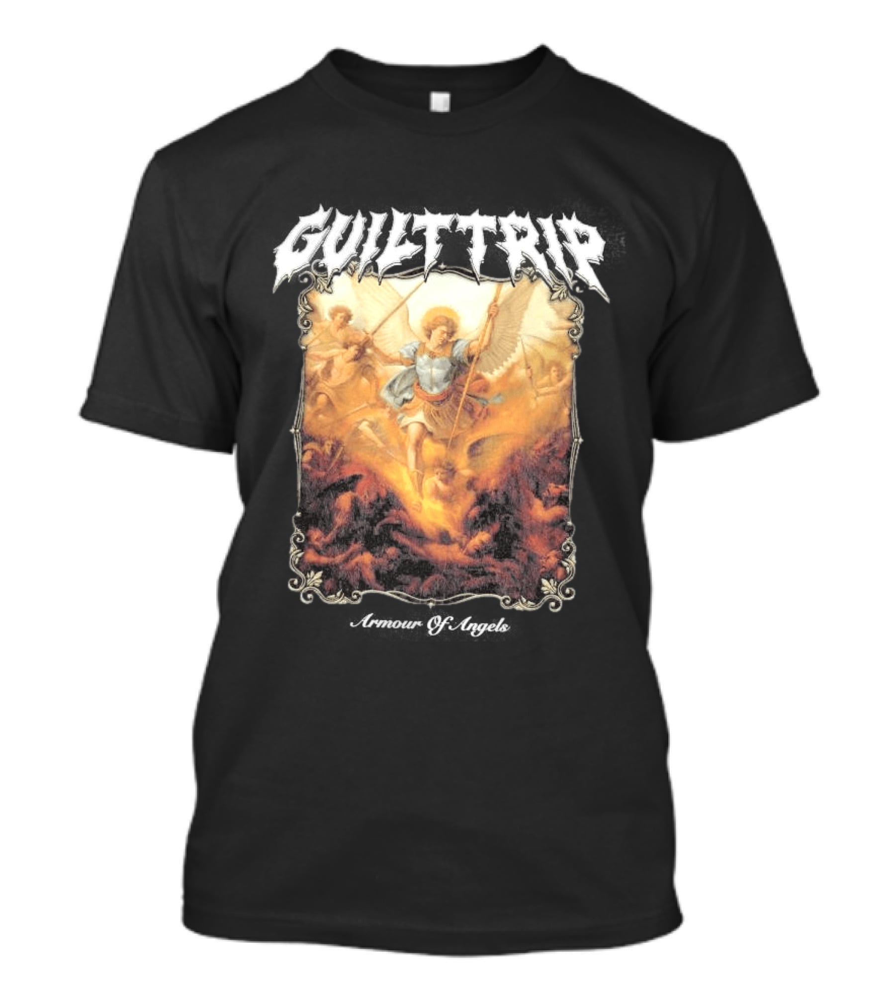 Guilt Trip Armour Of Angels Album Bundle Cover Archangel T-Shirt