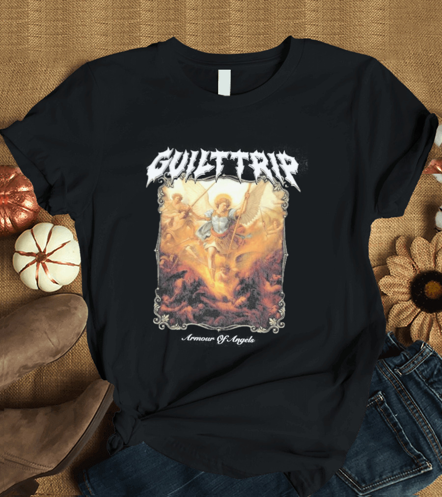 Guilt Trip Armour Of Angels Album Bundle Cover Archangel T-Shirt
