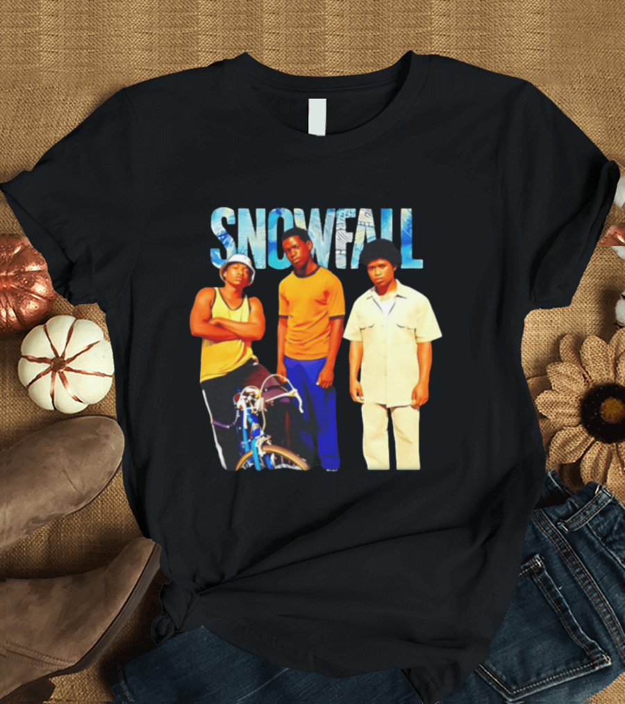 Snowfall 2017 TV Series Damson Idris Carter Hudson Gail Bean Actors T-Shirt