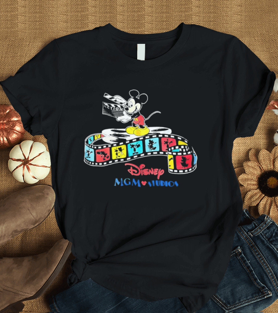 Disney MGM Studios Mickey Mouse Movie Magic Film Strip T-Shirt