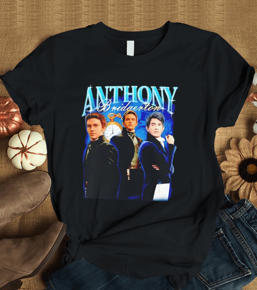Anthony Bridgerton Netflix Series Character With T-Shirt