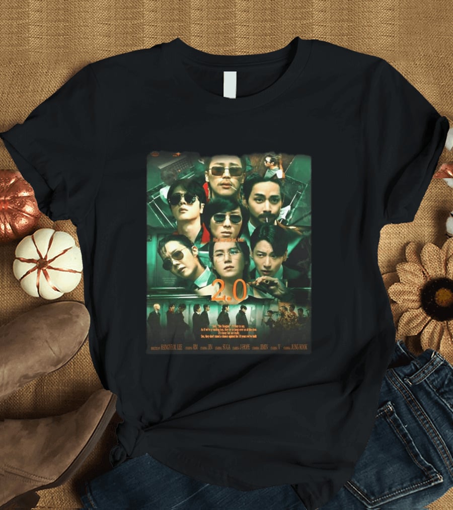 BTS Arirang Album Had Your Little Fun Fella 2.0 Movie T-Shirt