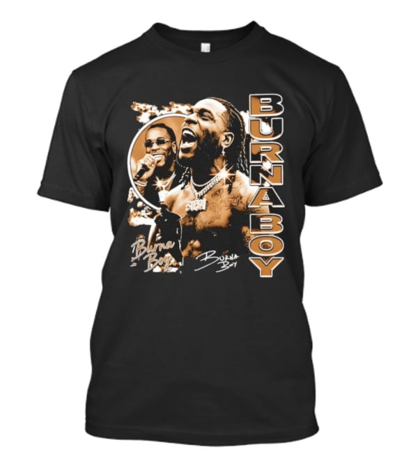 Burna Boy Iconic Music Lover Fan Merchandise T-Shirt