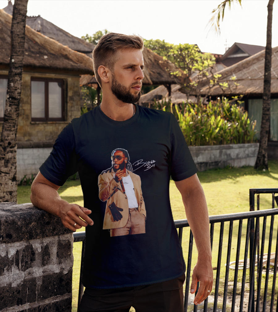 Burna Boy Rooted African Heritage Fashion T-Shirt