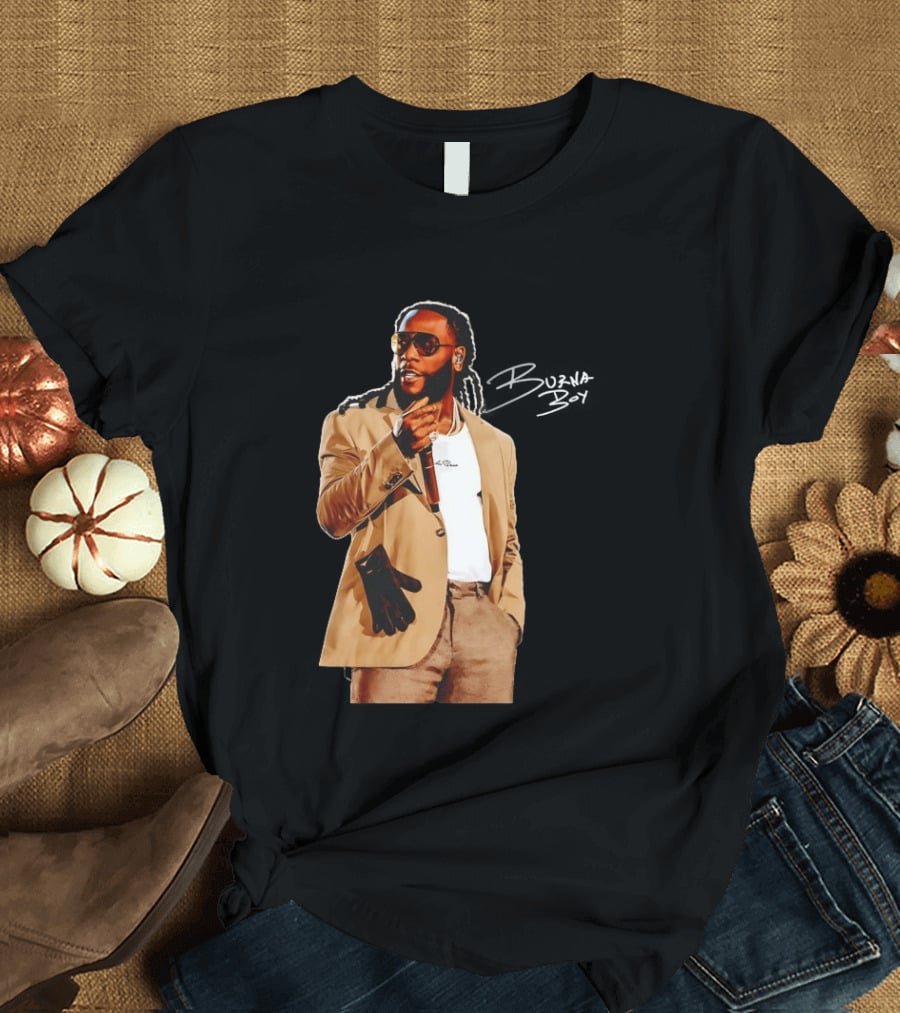 Burna Boy Rooted African Heritage Fashion T-Shirt