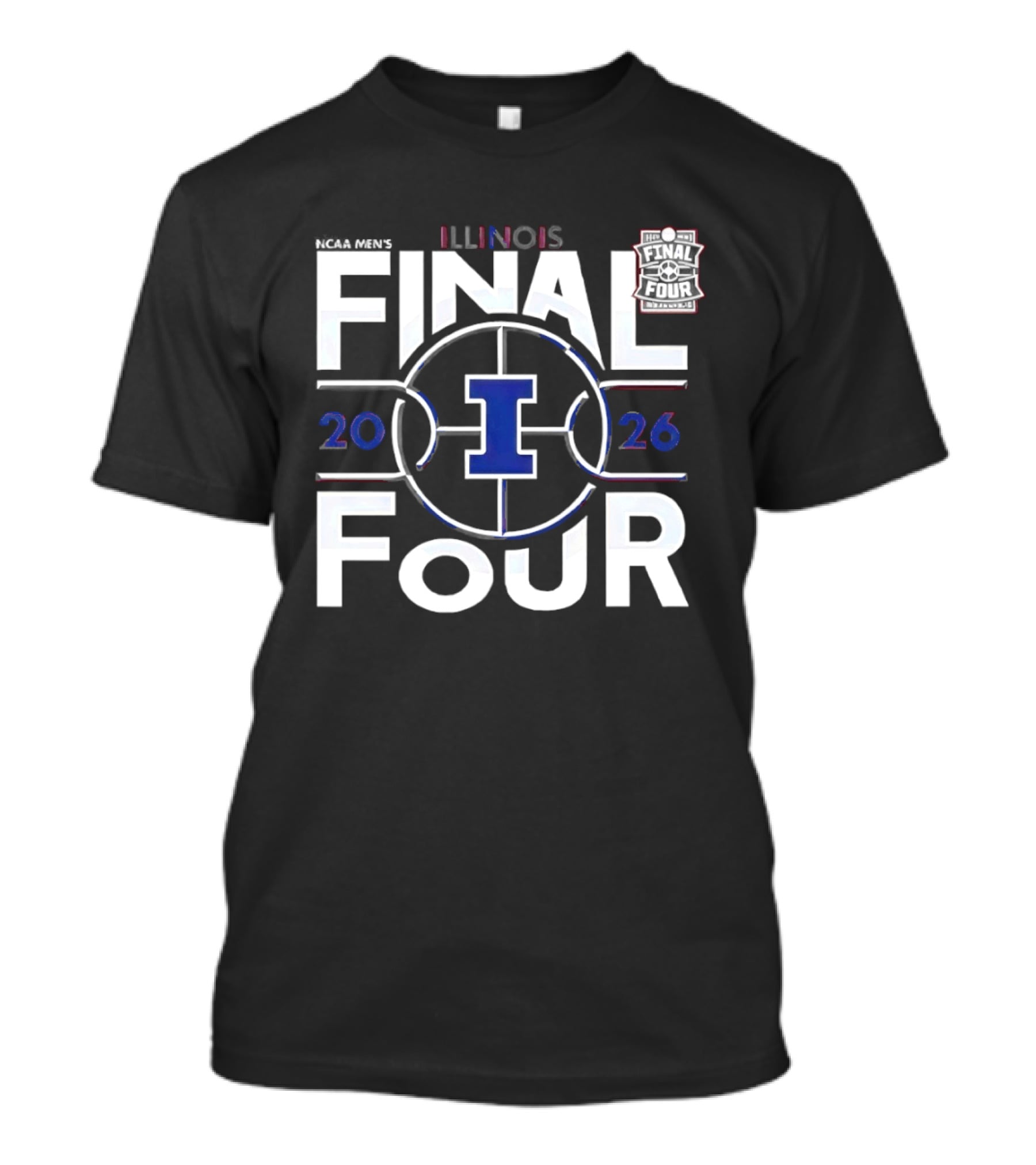 Illinois Illini 2026 Final Four March Madness Men's Basketball T-Shirt
