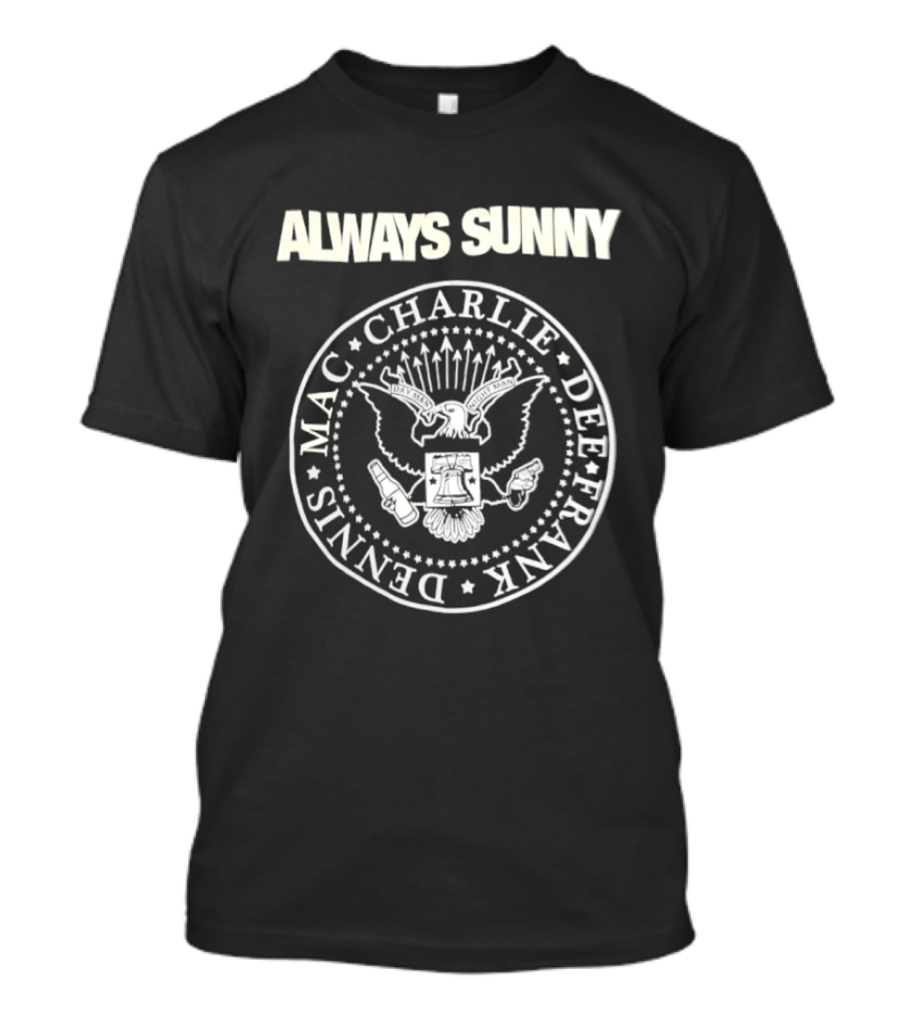 Always Sunny Mac Charlie Dee Frank Dennis Seal T-Shirt