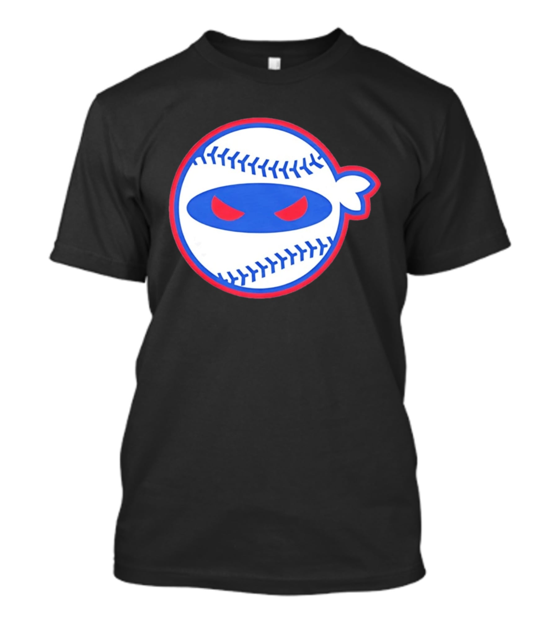 Pitching Ninja Baseball Eyes Atlanta T-Shirt