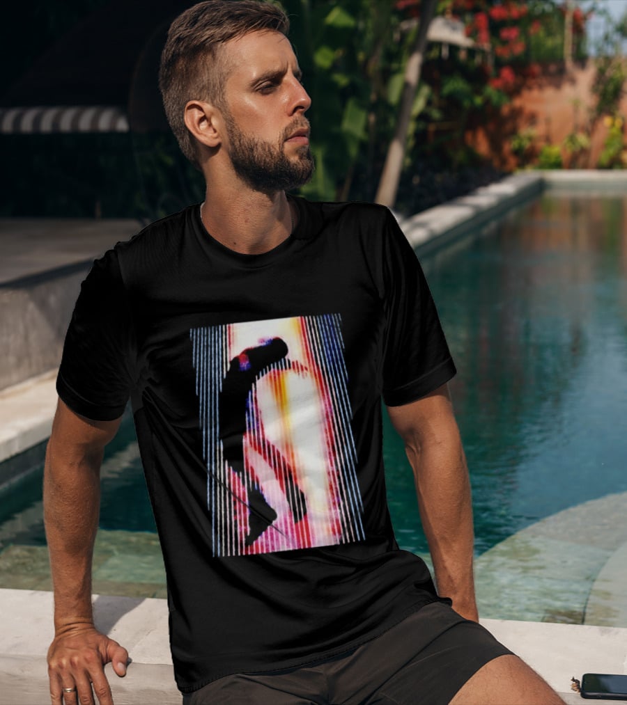 Yeezus Rare Las Vegas 2014 Colorful T-Shirt