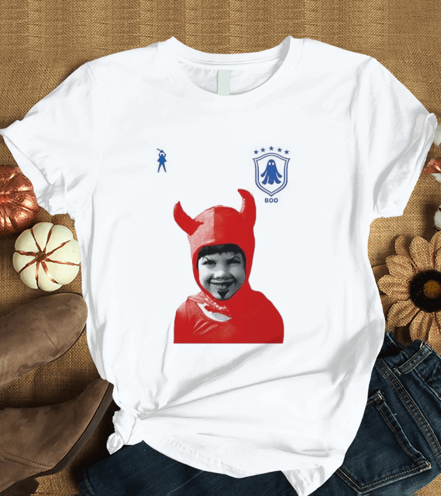 Seleção Diabo Problem Child Red Devil Costume T-Shirt