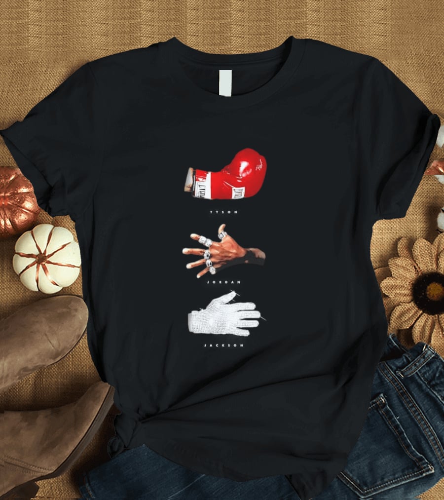 Michael Tyson Jordan Jackson Glove And Rings T-Shirt