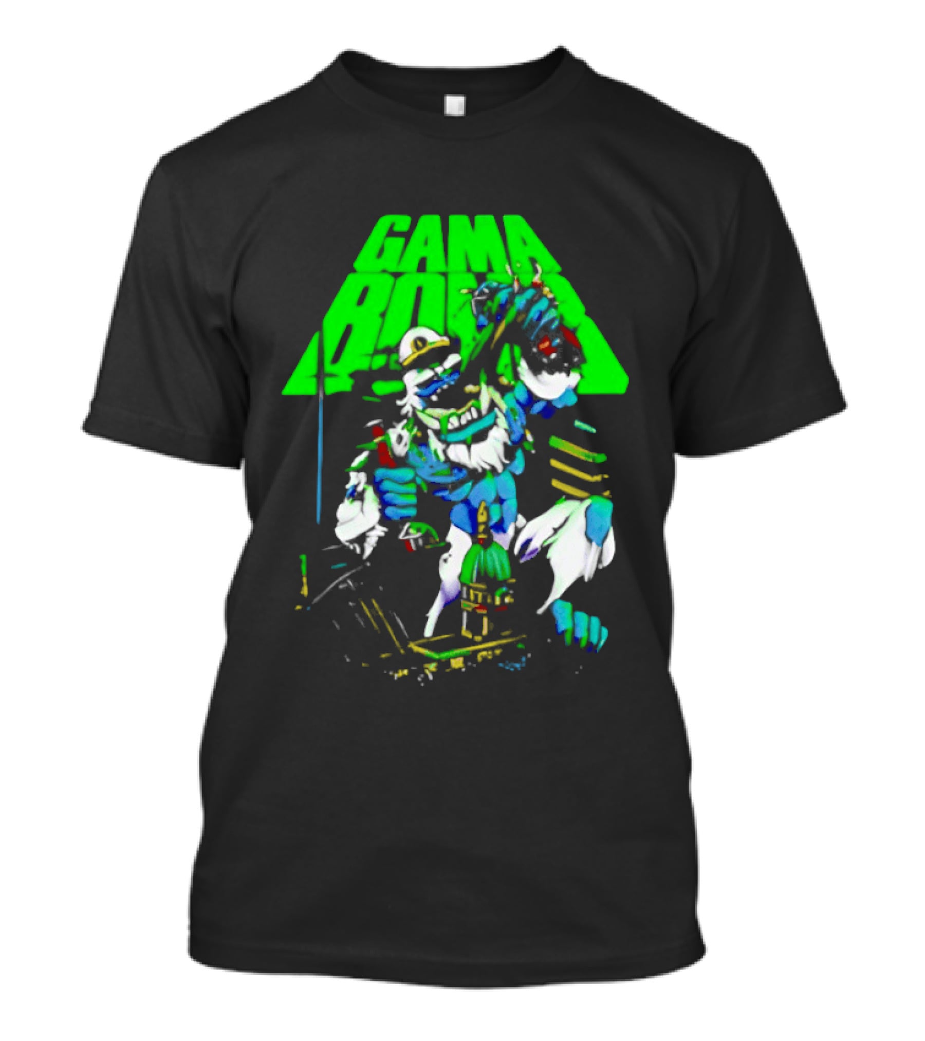 Gama Bomb Drink Up Skeleton Monster Cheers T-Shirt