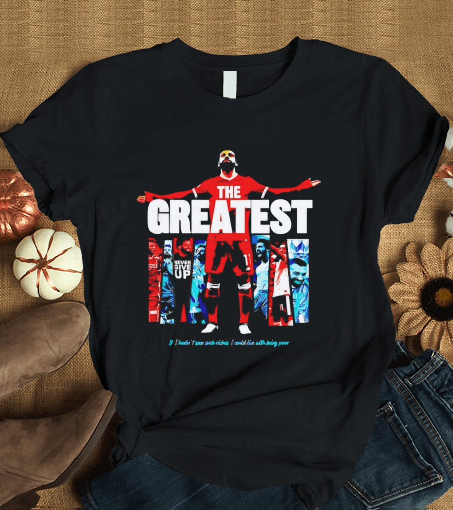 Mohamed Salah The Greatest Liverpool Football Icon Riches T-Shirt