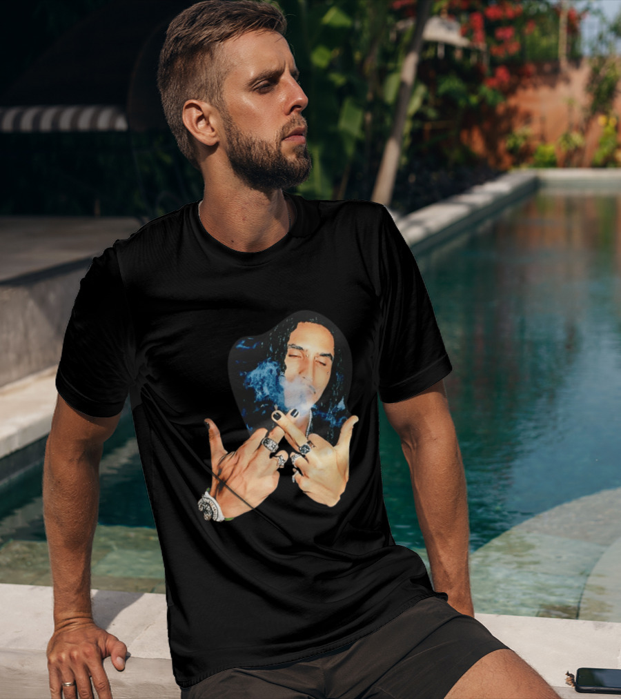 Brazil Matue Smoking Cigarette With Rings And Smoke T-Shirt