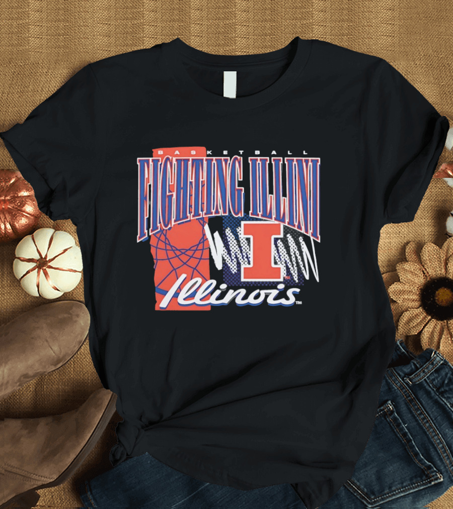 Illinois Fighting Illini Basketball T-Shirt