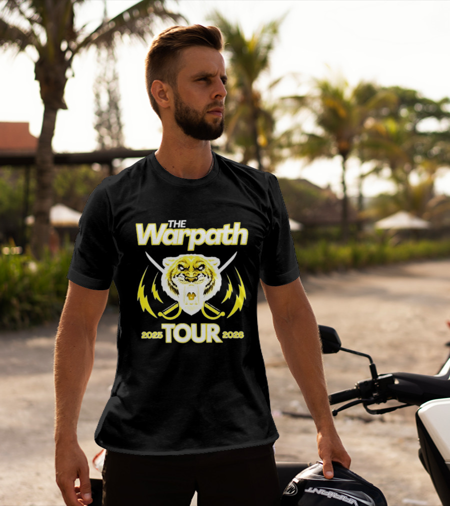 Buffalo Hockey The Warpath 2025 2026 Tour Lion T-Shirt