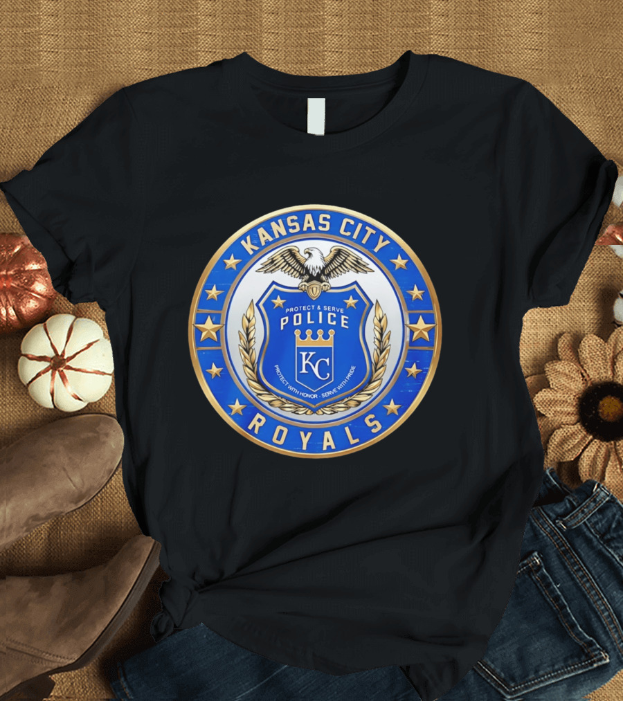 Kansas City Royals Protect Serve Police Honor Pride T-Shirt