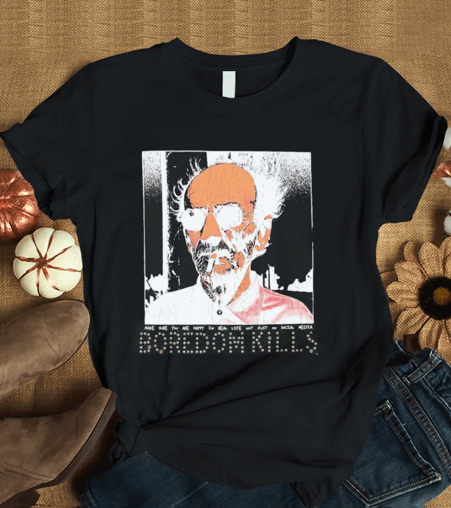 Make Sure You Are Happy In Real Life Andy Warhol Teacher T-Shirt