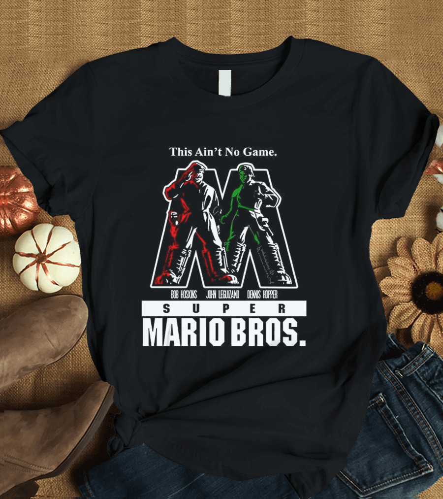 Super Mario Bros Trust The Fungus Ain't No Game T-Shirt