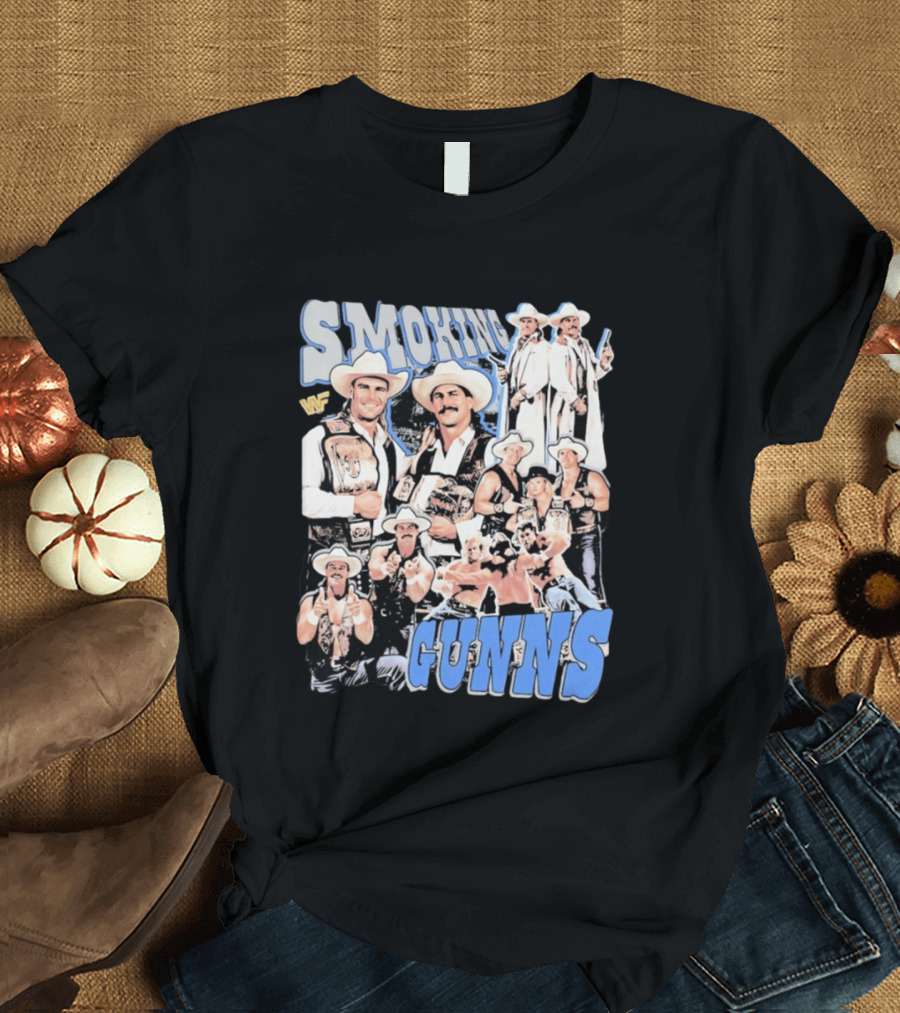 Smoking Gunns WWF Championship Tag Team Cowboys T-Shirt