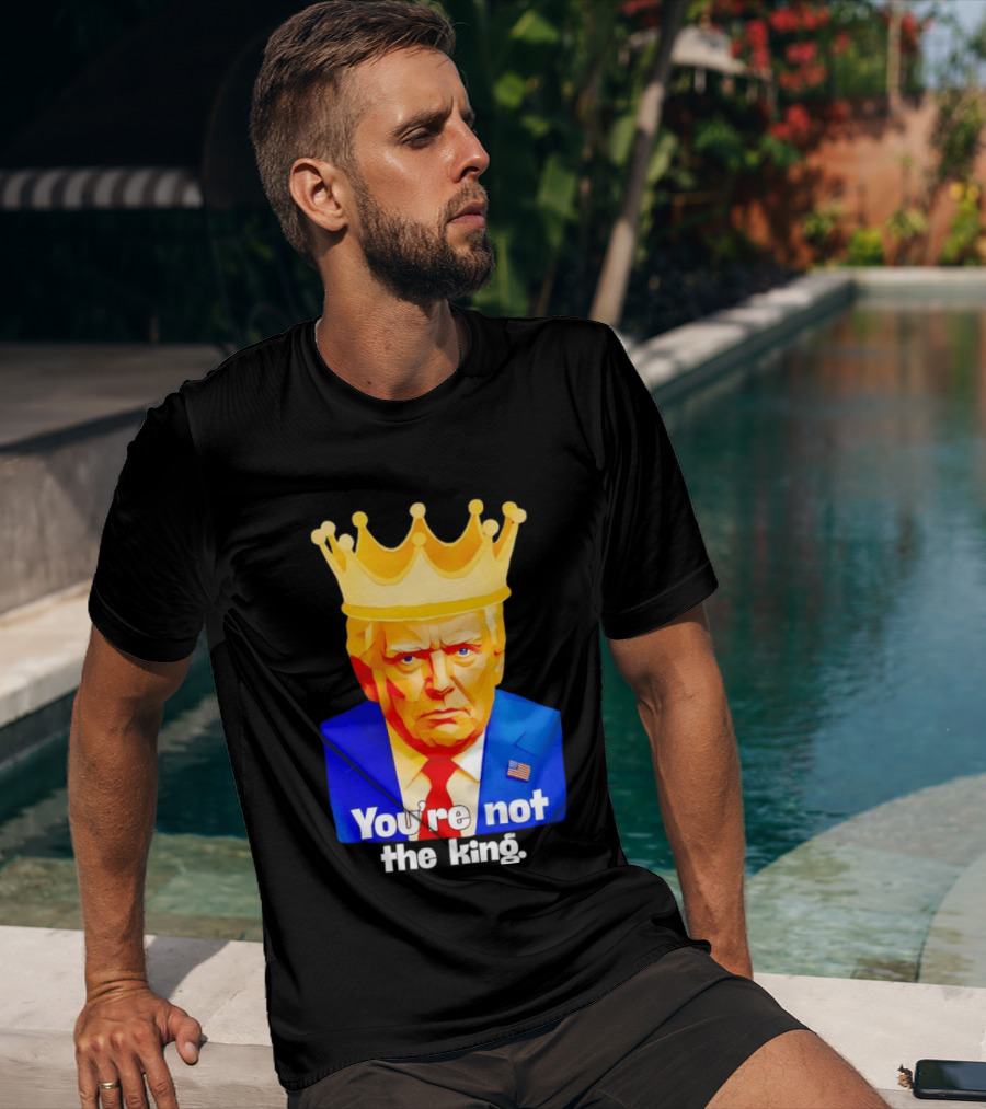 You're Not The King Crown Satire T-Shirt