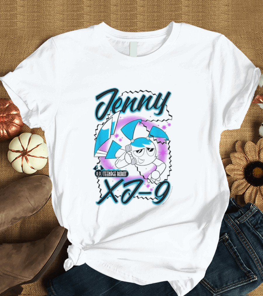 Jenny XJ 9 My Life As A Teenage Robot Airbrush T-Shirt