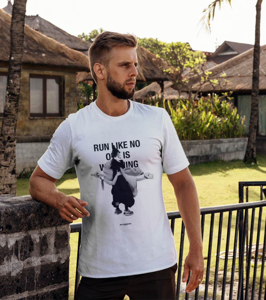 Run Like No One Is Ing Kung Fu Panda Po T-Shirt